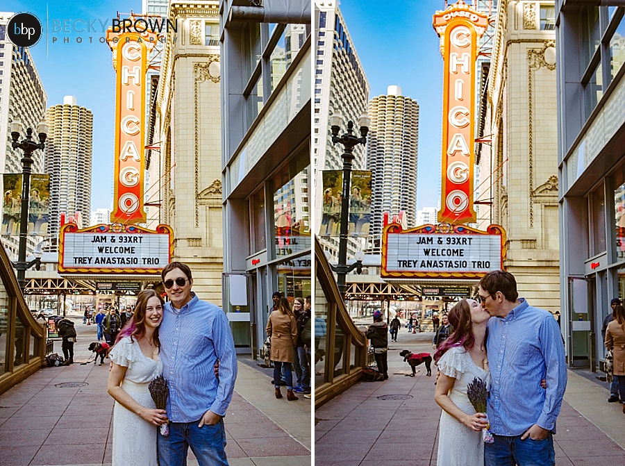 13-chicago-theater-wedding-photo