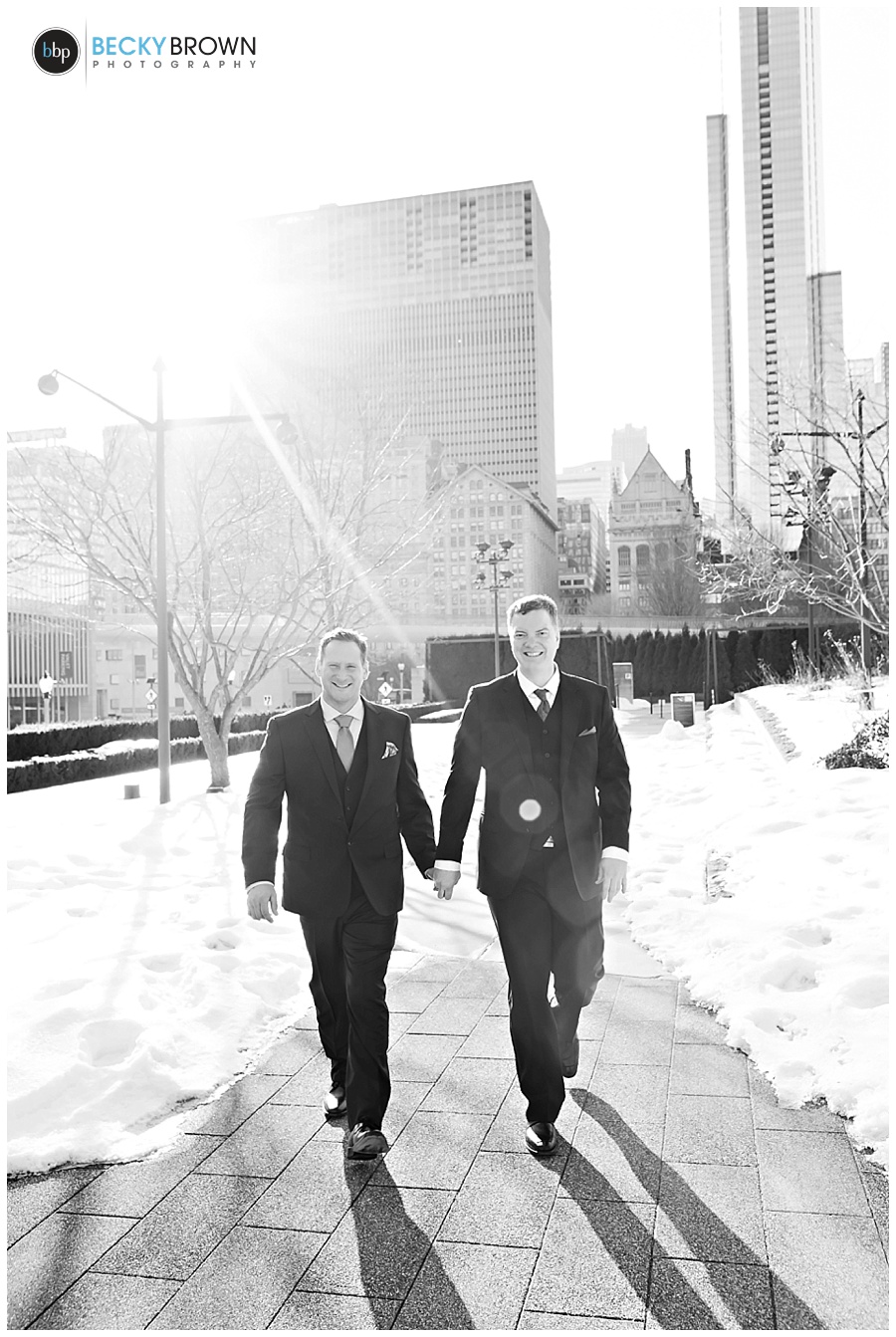 Winter Wedding at Raffaello Hotel : Robert + Tim 3/6/15