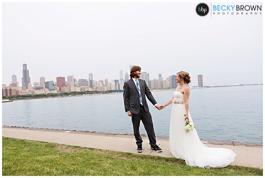 Chicago Skyline Elopement : Tracy & Tony 8/28/15