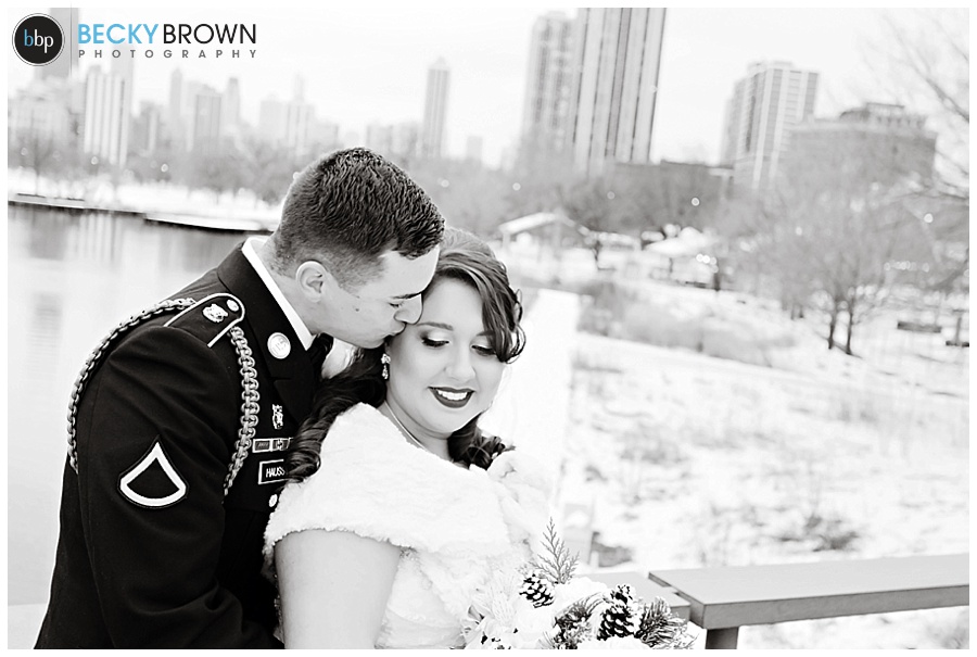 Lincoln Park Conservatory Winter Wedding: Sarah + Marcus 12/29/15