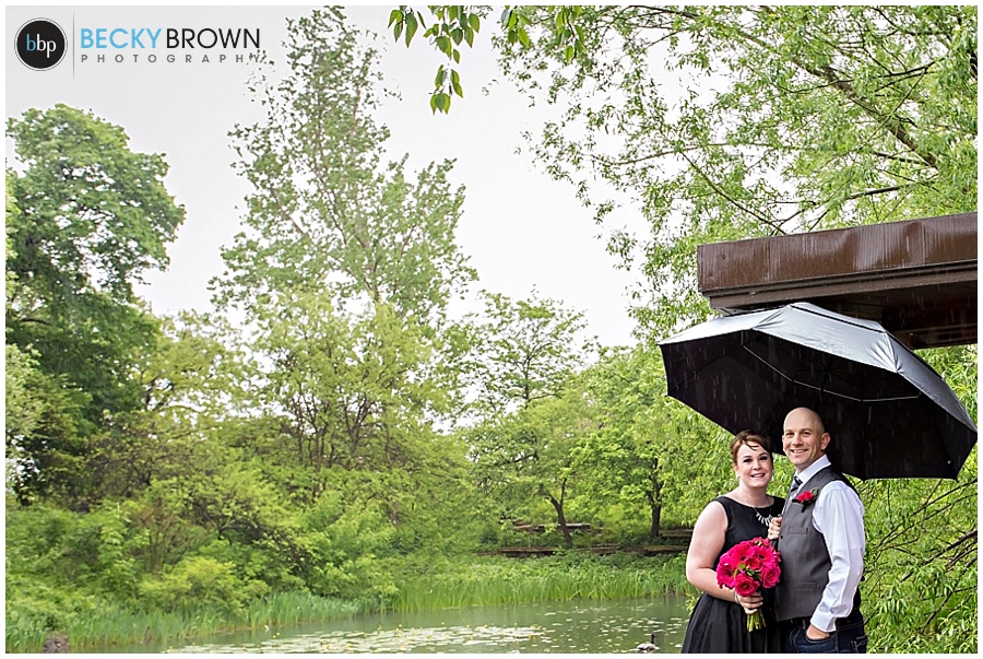 Rainy Day Lily Pool Elopement : Maggie + Eric 5/19/17