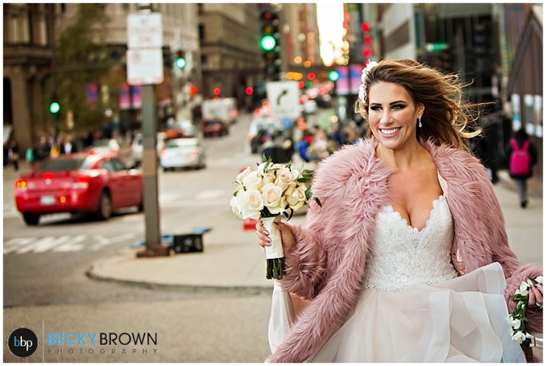 Chicago elopement bride