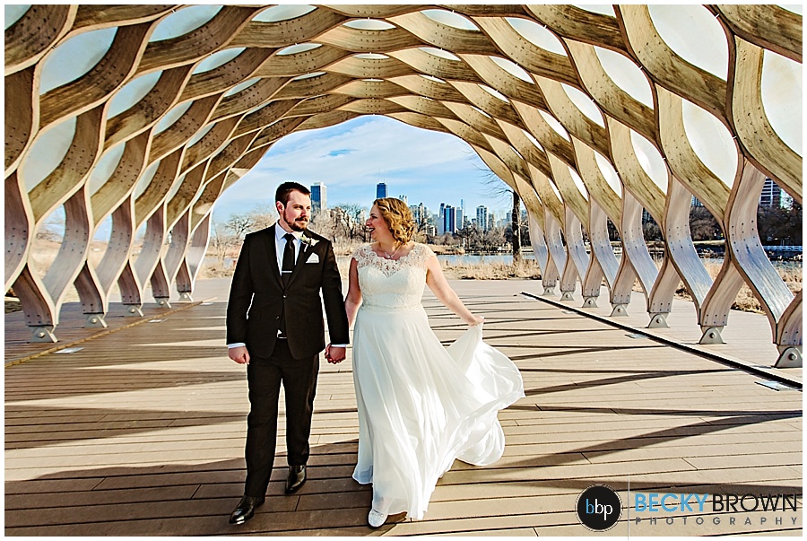 Intimate Wedding at Ambassador Hotel : Caitlin + Tim 3/9/18