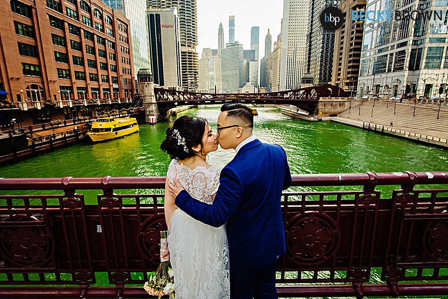 Chicago City Hall Wedding: Cybill + Peter 3/18/19