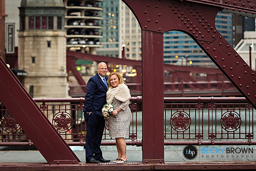 Downtown Chicago Elopement : Deb + Jared 3/30/19